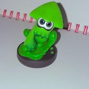 Loose LP Green Squid Inkling Amiibo